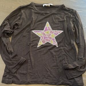 Black Star Kids Long Sleeve Shirt